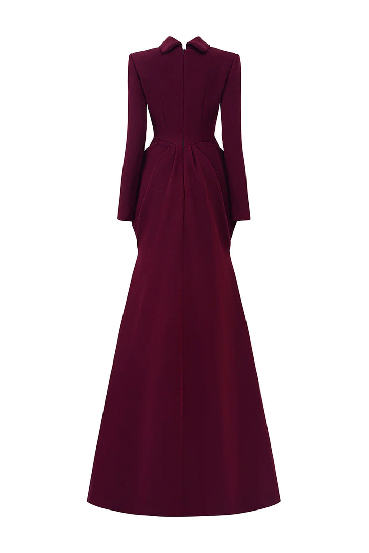 فستان حورية البحر ذو هيكل متناسق مع خصر منحوت – ليساندرا