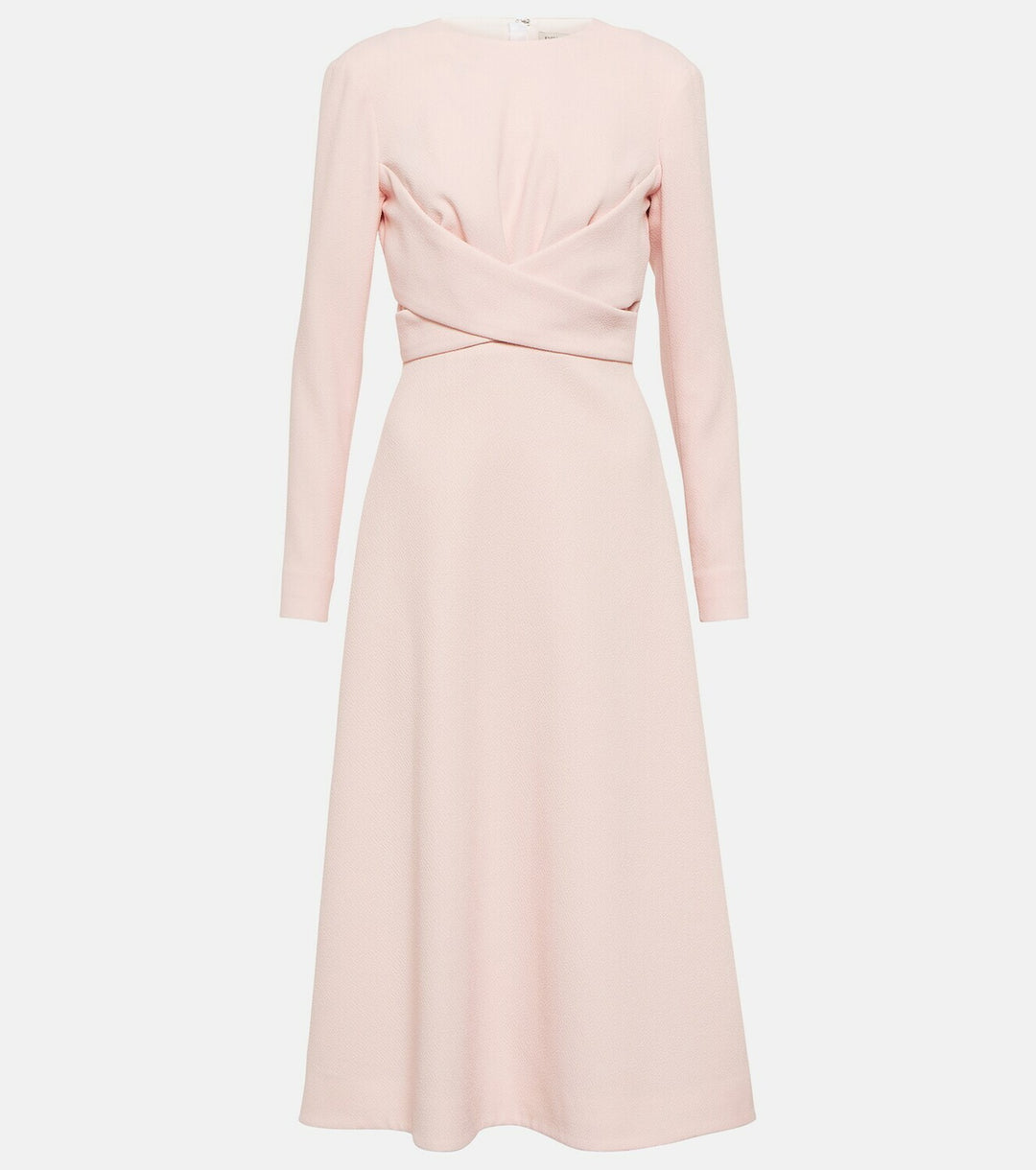 فستان ميدي بأكمام طويلة وخصر منسدل – سيلفن