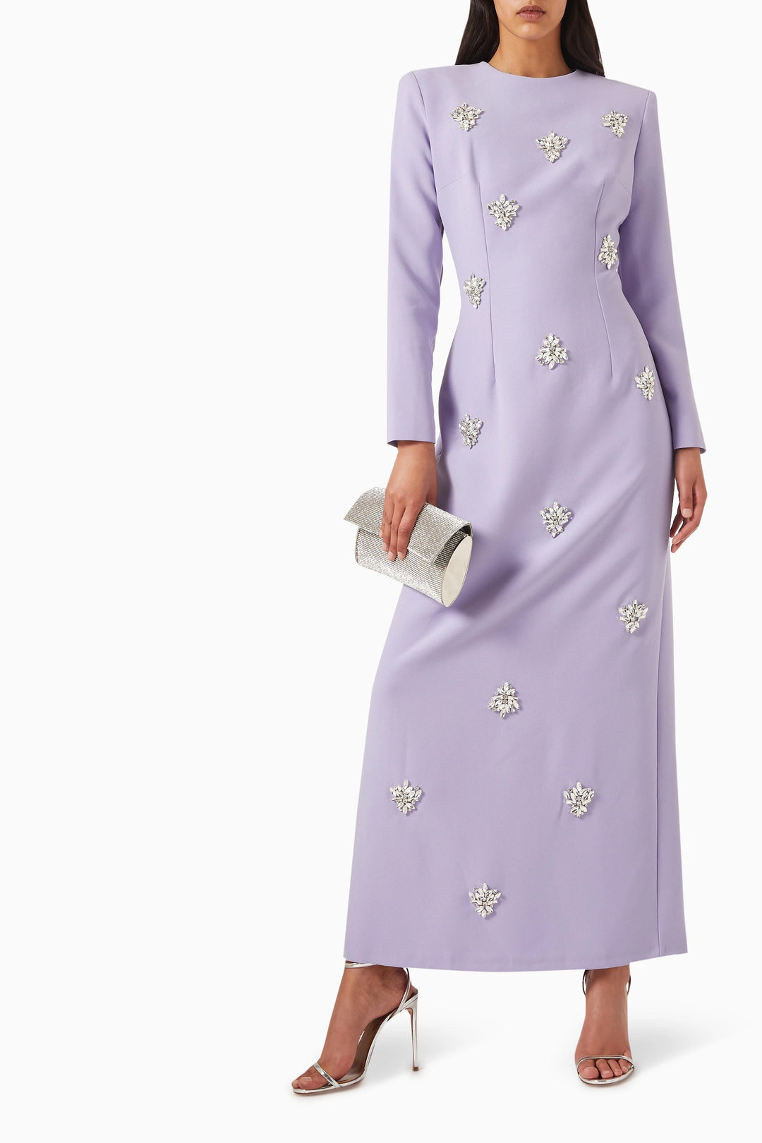 فستان كيب مزين بالكريستال – أوريليا