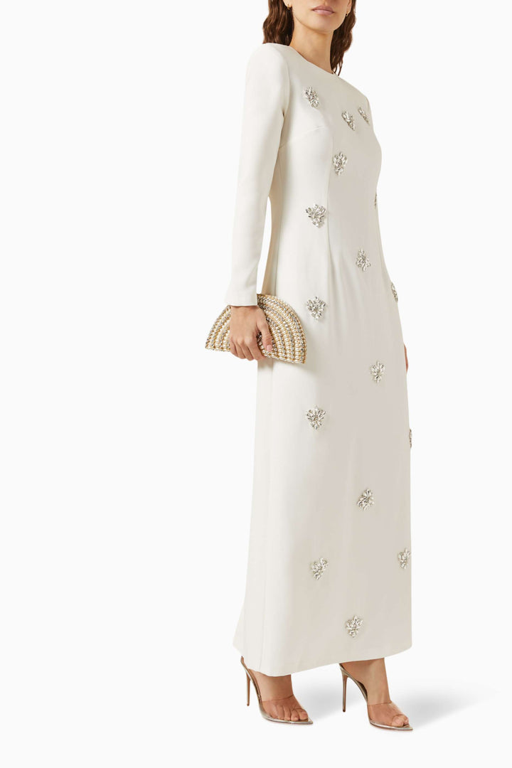 فستان كيب مزين بالكريستال – أوريليا