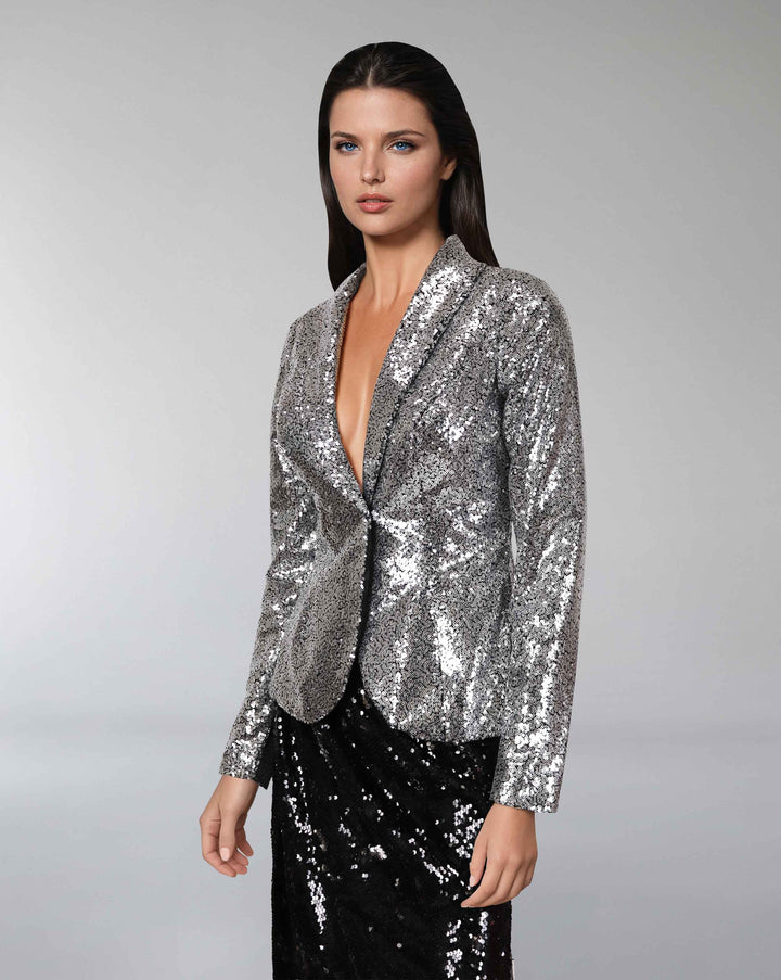 Sequined Blazer and floor-length skirt - Set