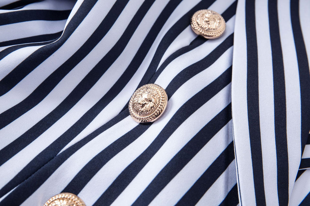 Haut à manches évasées plissées et ensemble jupe longue avec ceinture à la taille – Rosiny 