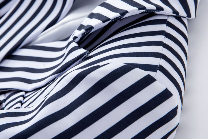 Haut à manches évasées plissées et ensemble jupe longue avec ceinture à la taille – Rosiny 