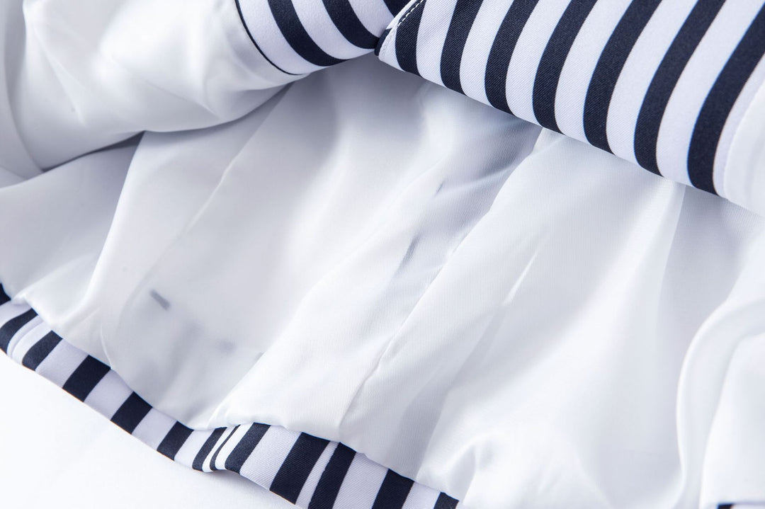 Haut à manches évasées plissées et ensemble jupe longue avec ceinture à la taille – Rosiny 