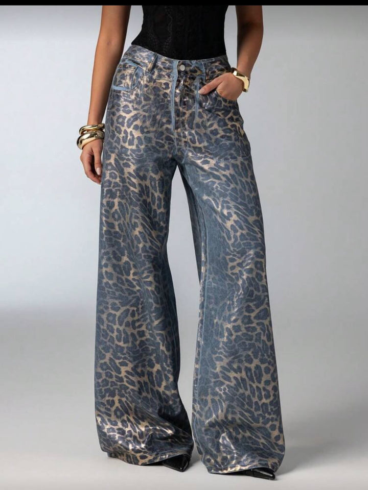 褶皱喇叭袖上衣和高腰裙套装，配腰带 – Rosiny 