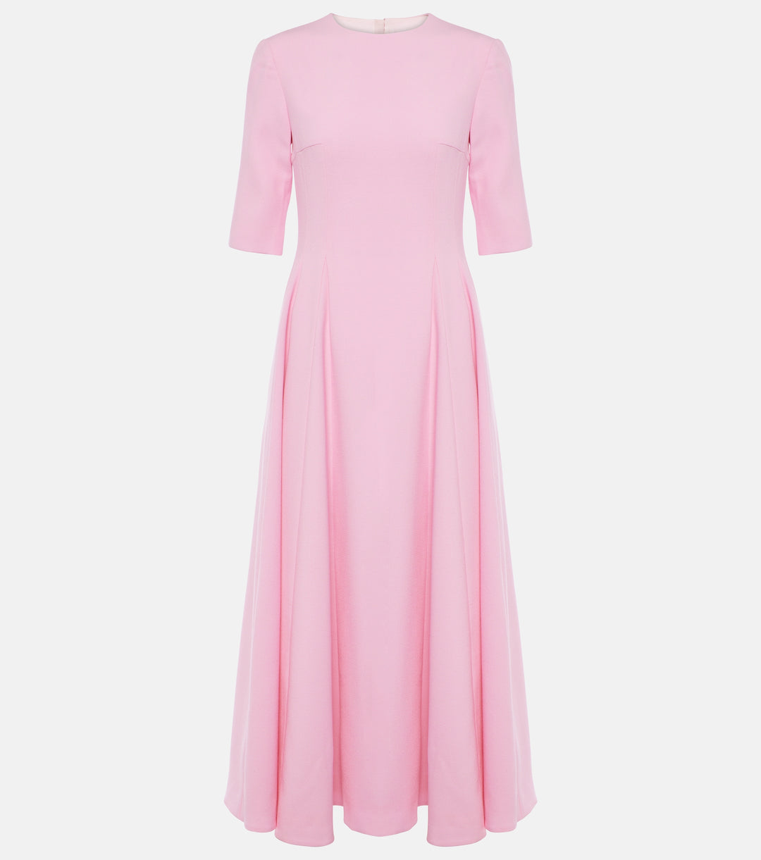 فستان ميدي واسع بأكمام نصفية – استرخاء