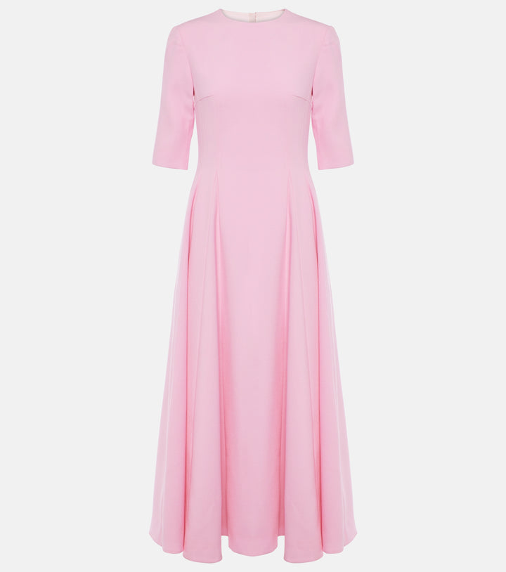 فستان ميدي واسع بأكمام نصفية – استرخاء