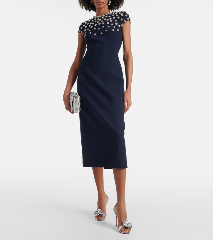 embellished cape gown – REFEIN