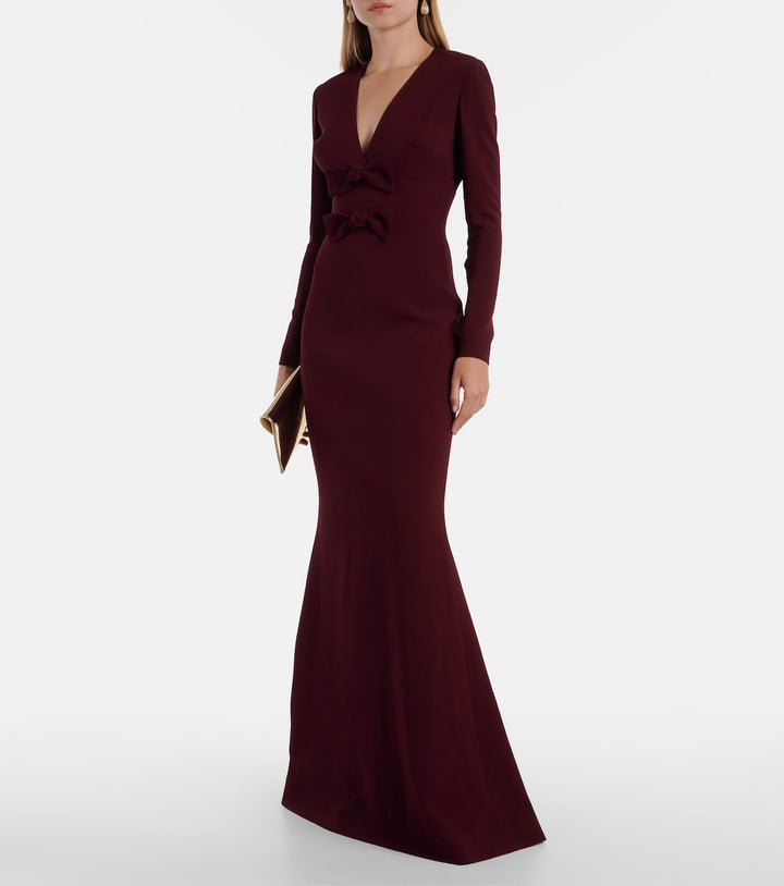 فستان حورية البحر مزين بفيونكتين أماميتين – مارلين