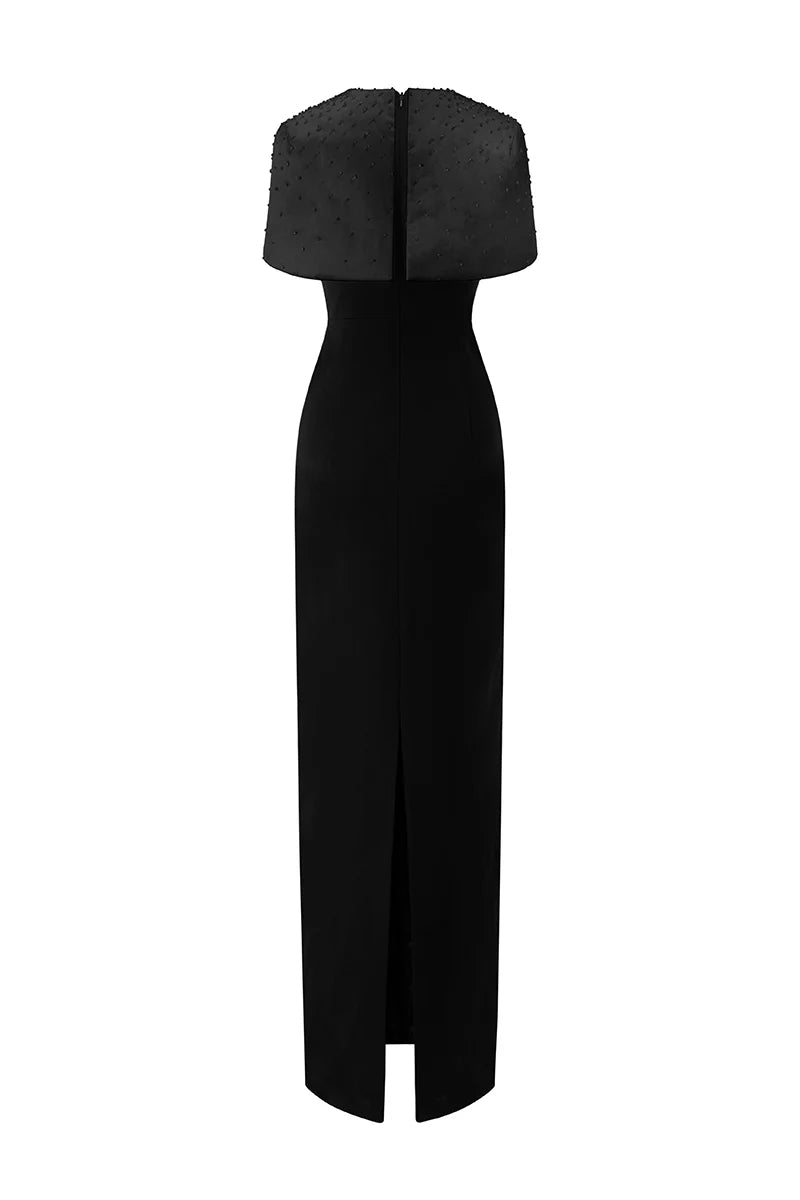 فستان عمودي قصير مزخرف – أدريانا