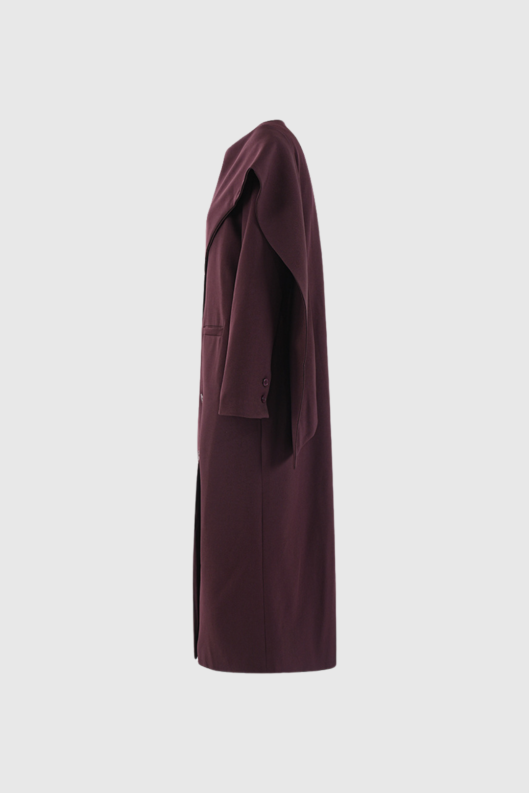 Ady Shawl Asymmetric Coat