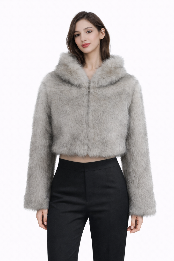 فستان ماكسي أبيض مطرز بحافة مزينة بشراشيب - أزورا