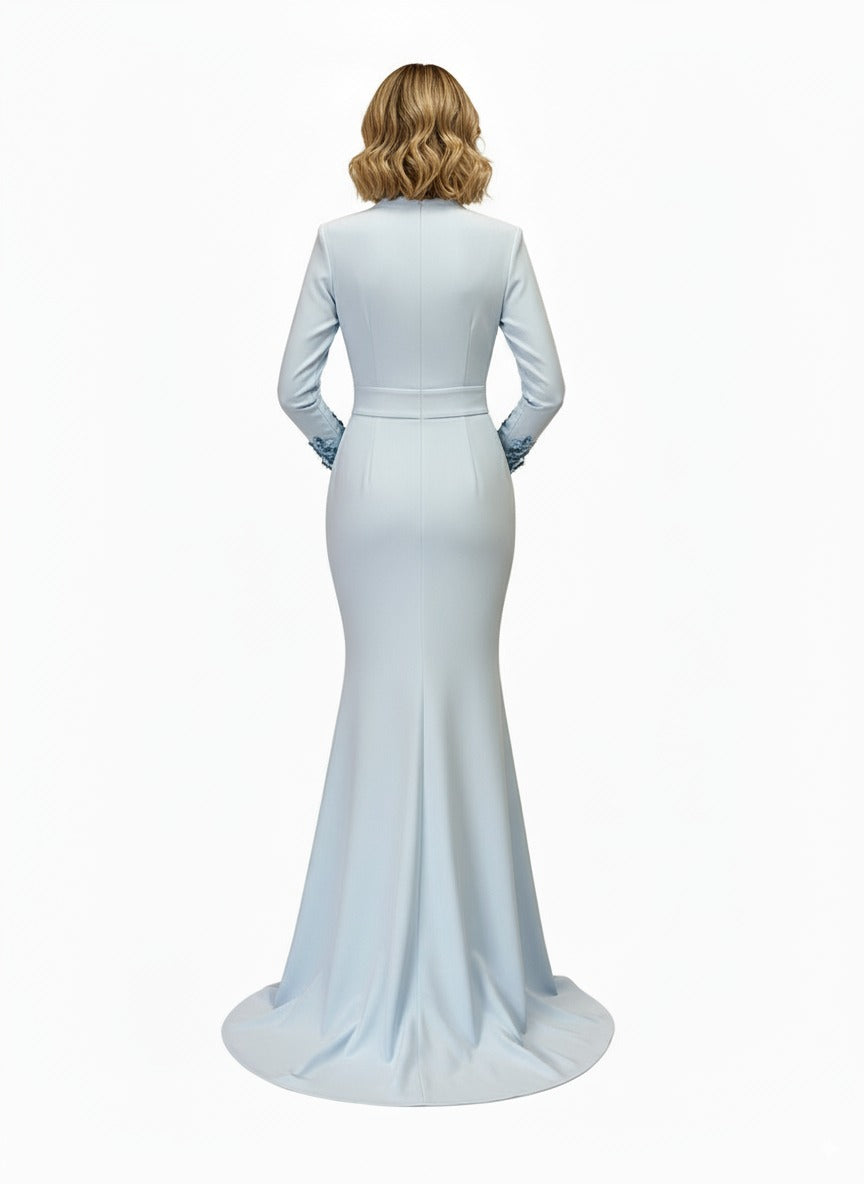 Embellished cutout mermaid gown – Lolisa