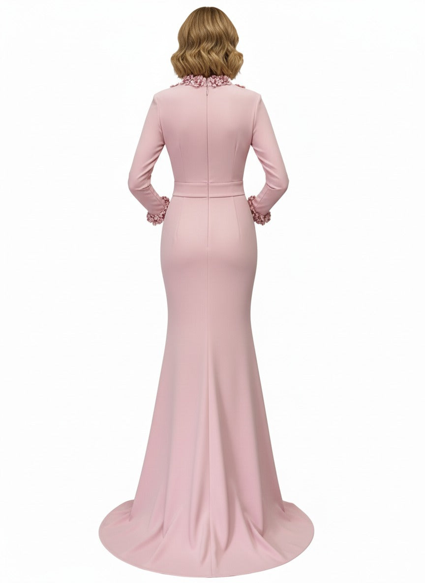 Embellished cutout mermaid gown – Lolisa