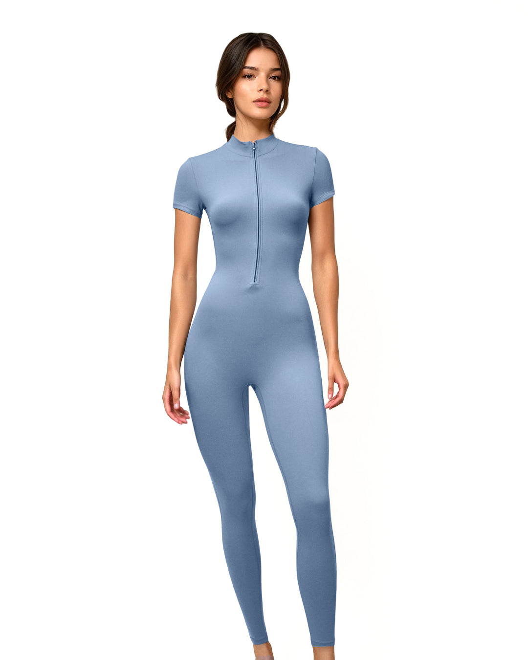 Haut à manches évasées plissées et ensemble jupe longue avec ceinture à la taille – Rosiny 