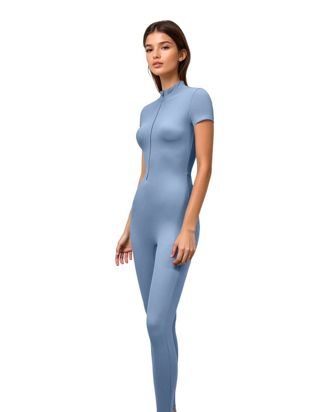 Haut à manches évasées plissées et ensemble jupe longue avec ceinture à la taille – Rosiny 