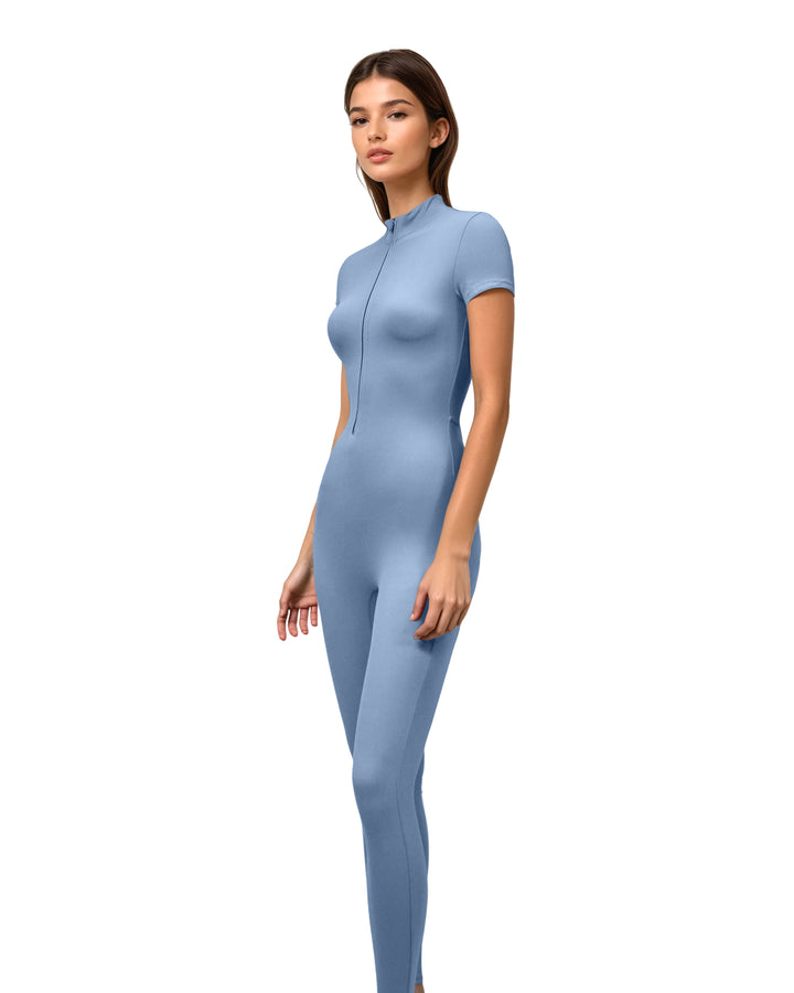 Haut à manches évasées plissées et ensemble jupe longue avec ceinture à la taille – Rosiny 