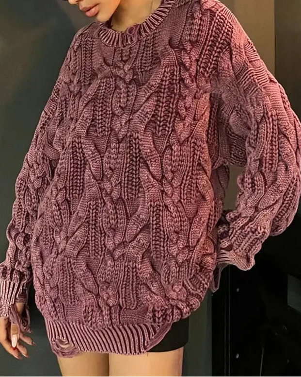 Plissiertes Oberteil mit ausgestellten Ärmeln und Maxirock-Set mit Taillengürtel – Rosiny 