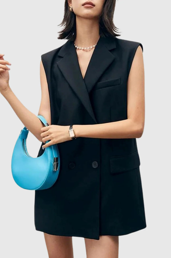 backless mini dress with oversized bow – VERA