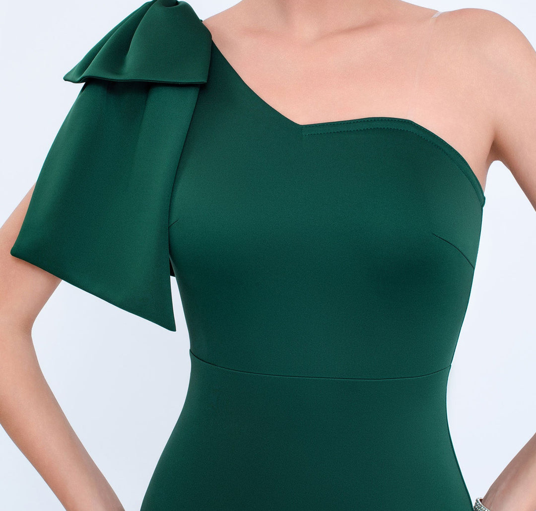 Geplooide top met uitlopende mouwen en maxi-rok set met tailleband – Rosiny 