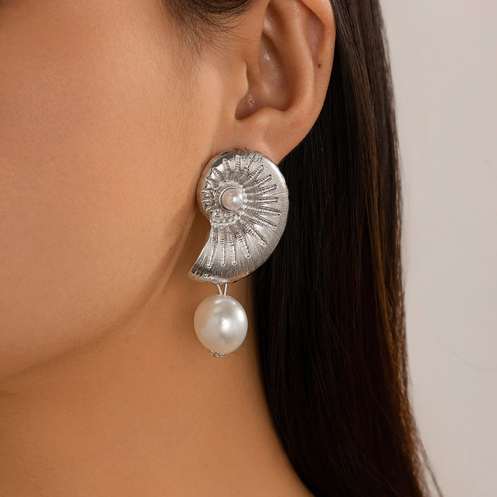 mehrfarbige Kettenhalskette mit Emaille-Seeanhängern - CORALIA 