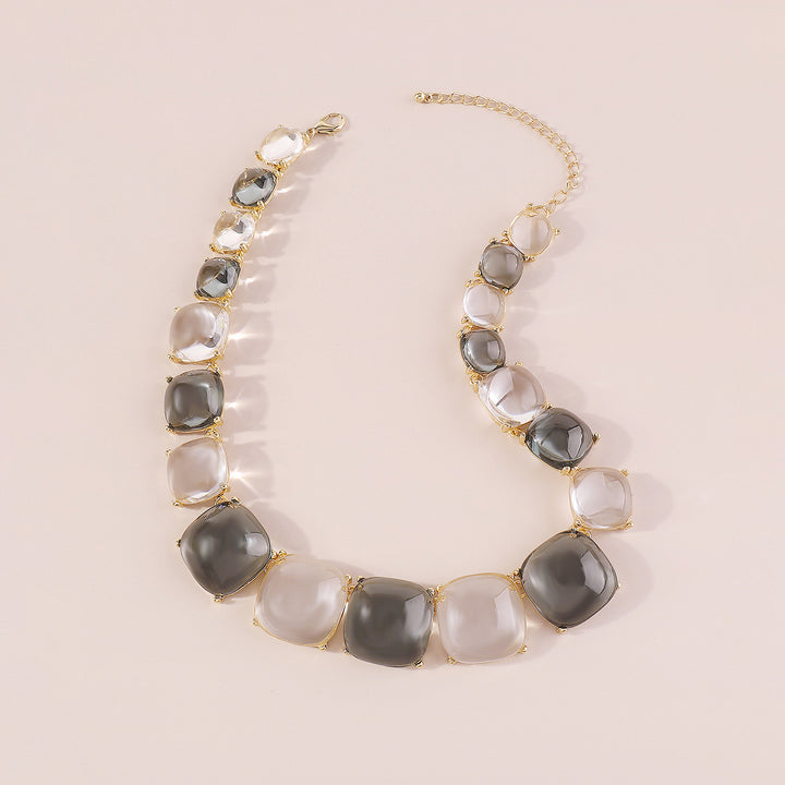 veelkleurige ketting met emaille zee bedels - CORALIA 