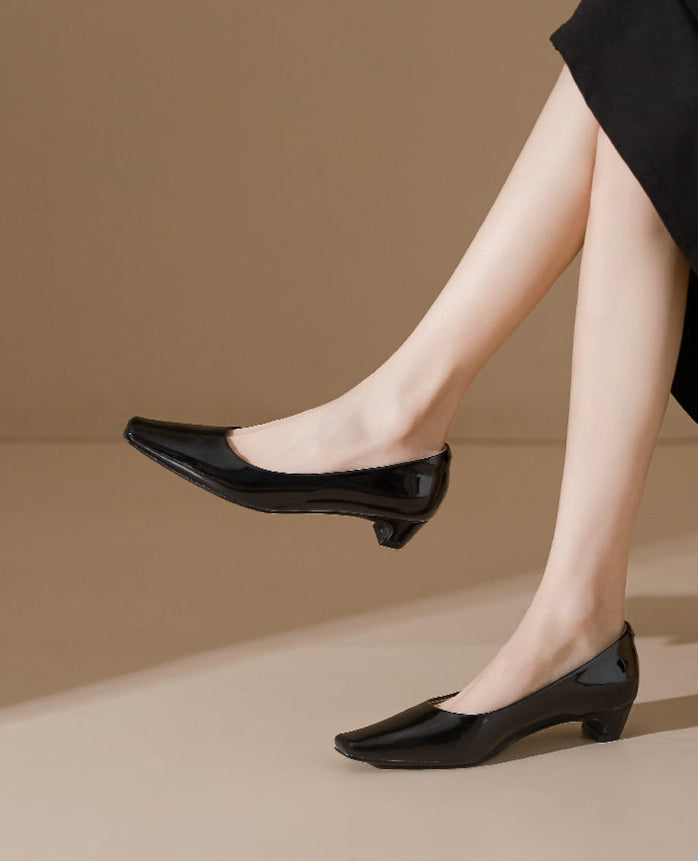 low-heel pumps with square toe - CELINALO