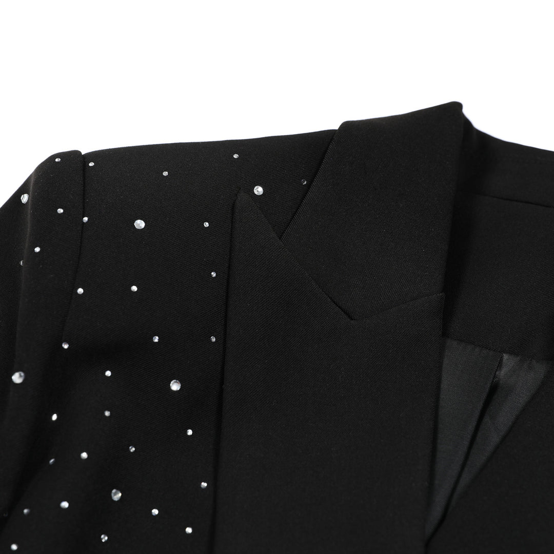 بليزر قصير مزين بالكريستال – ستيلاندي