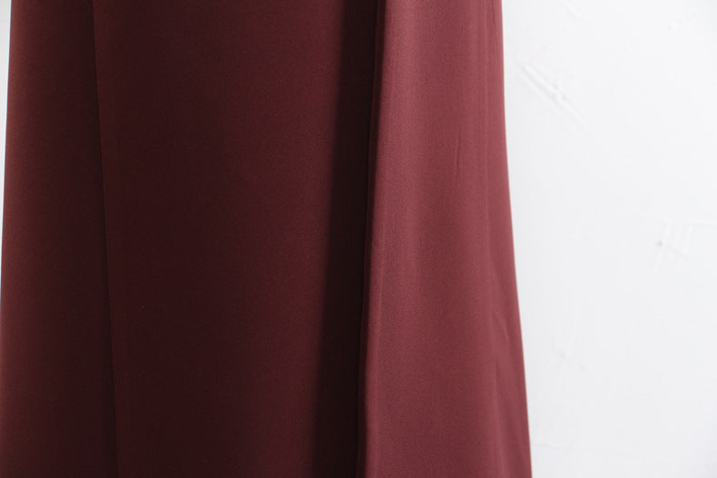 Two-Tone Tailored Long Blazer Coat – VELORA