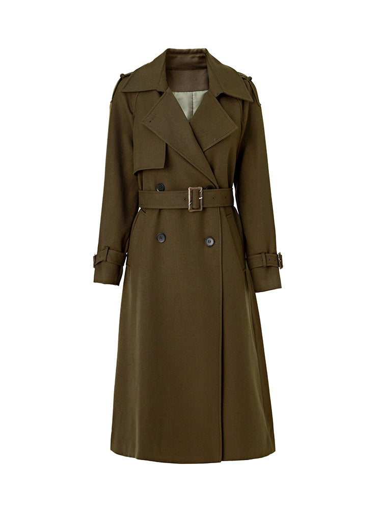 luxury double-breasted trench coat – AURELIA