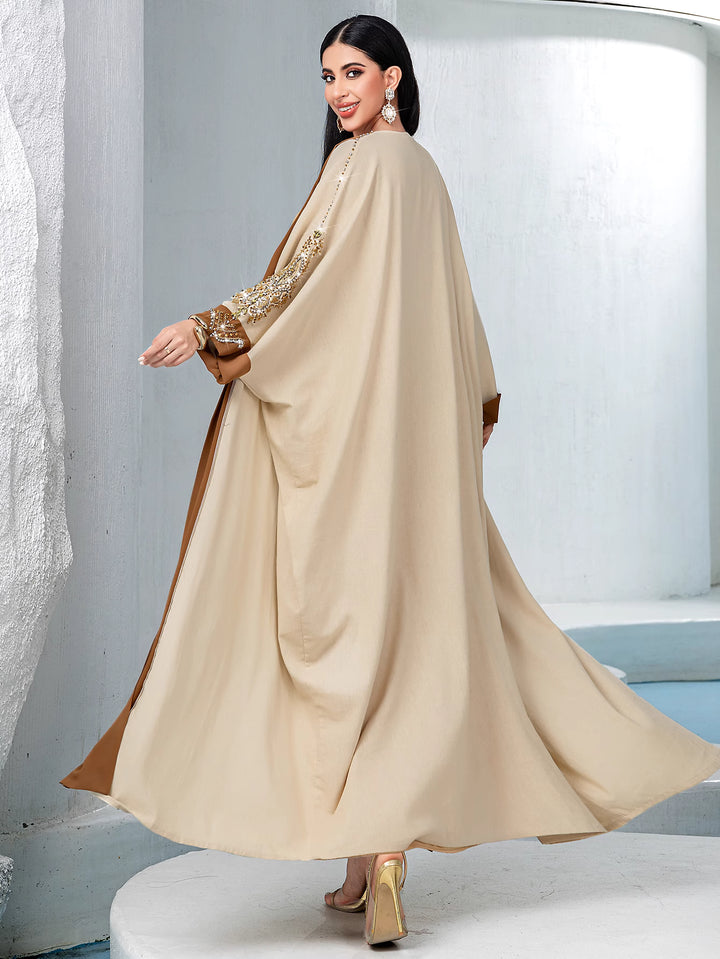 maßgeschneiderter Schlaganzug mit Satin-Puffärmeln – VALENCIA 