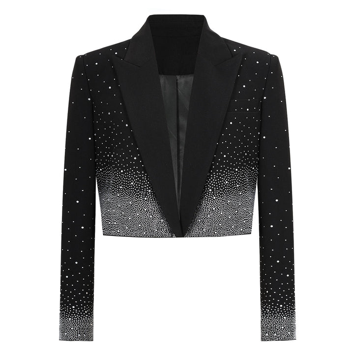 بليزر قصير مزين بالكريستال – ستيلاندي