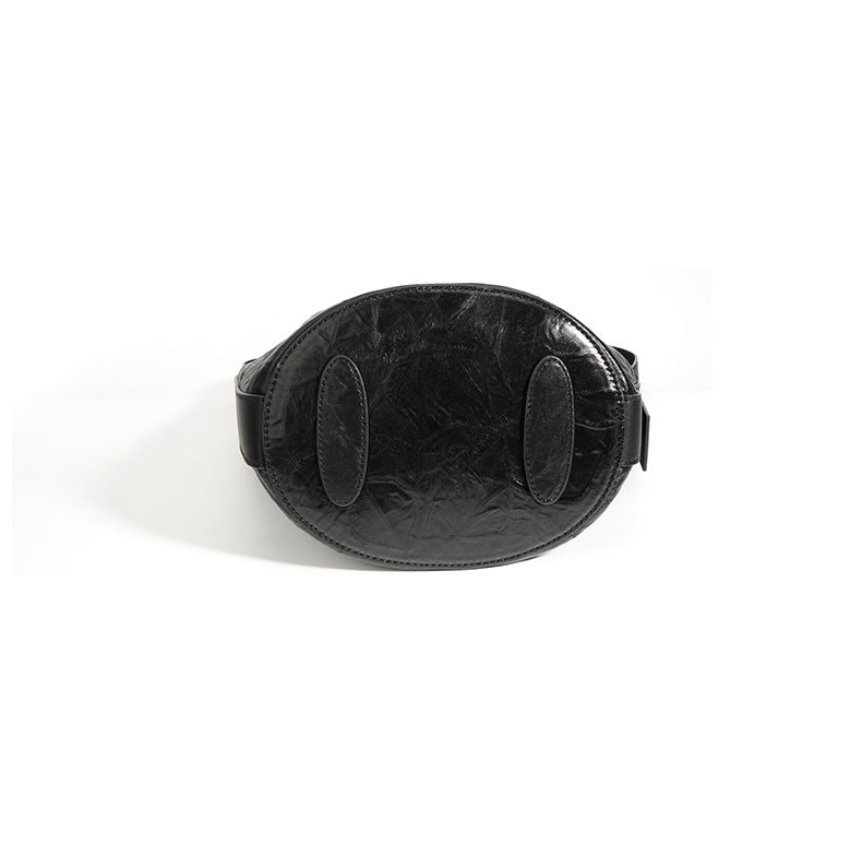 حقيبة كتف جلدية متراخية بتصميم بسيط – أرليتيزي