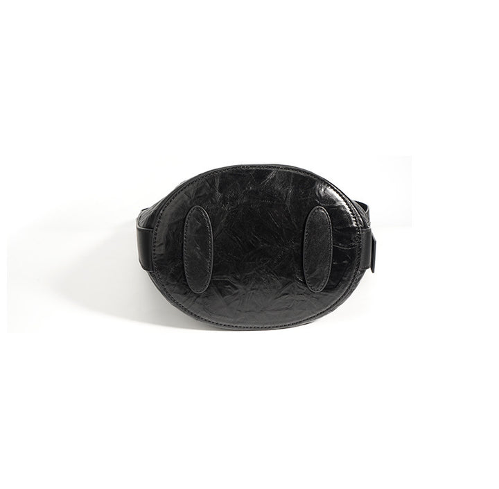 حقيبة كتف جلدية متراخية بتصميم بسيط – أرليتيزي