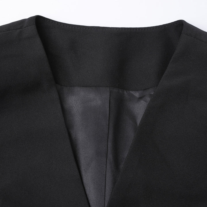 Blazer mini dress with contrast puff sleeves – NOVAQR