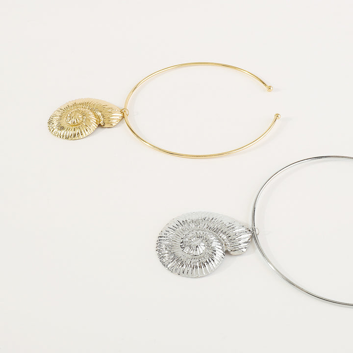 collier chaîne multicolore avec breloques de mer en émail - CORALIA 