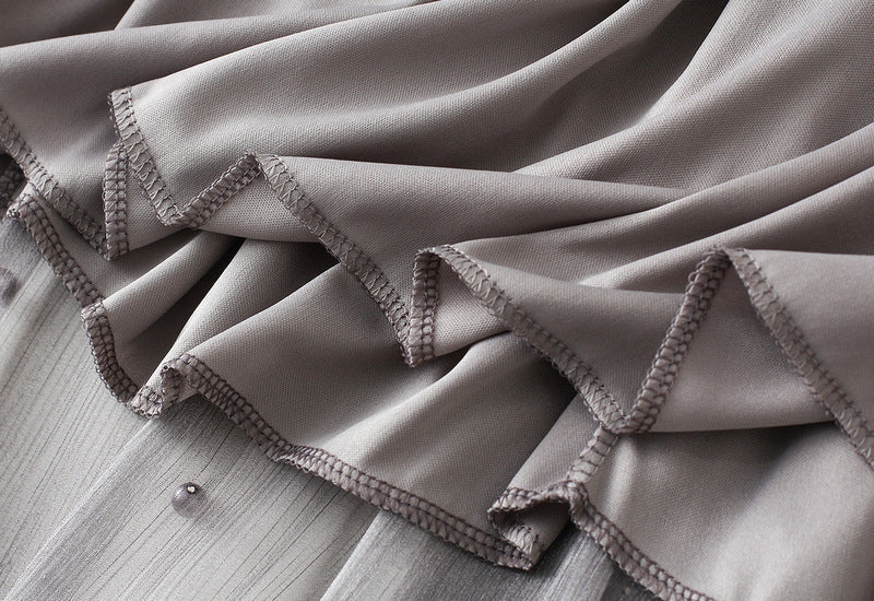 embellished tulle A-line midi skirt – MOONLIT