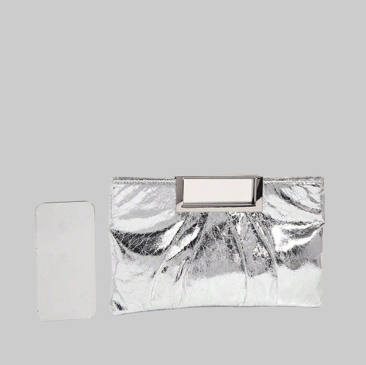 gewebte Rattan-Tragetasche mit doppelten Ledergriffen – LÉONIE 