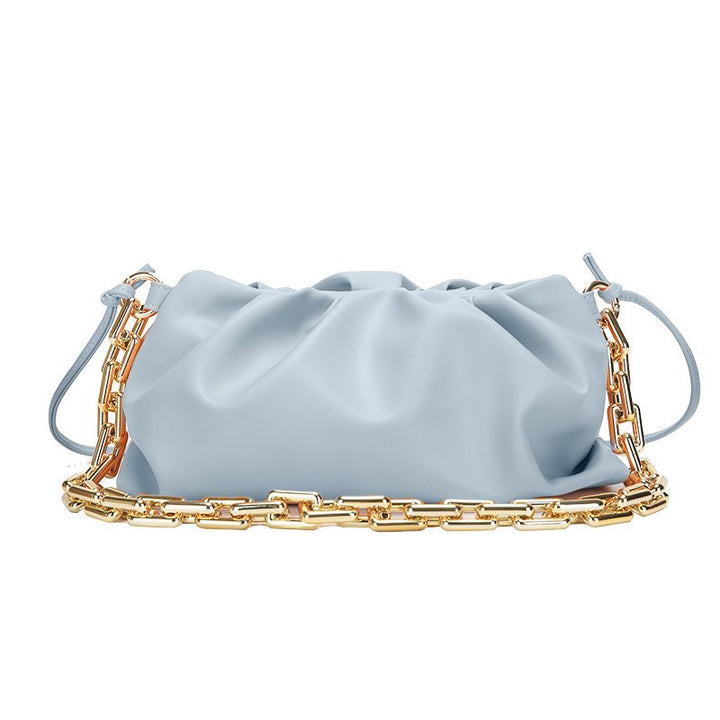 geweven rieten draagtas met dubbele leren handvatten – LÉONIE 