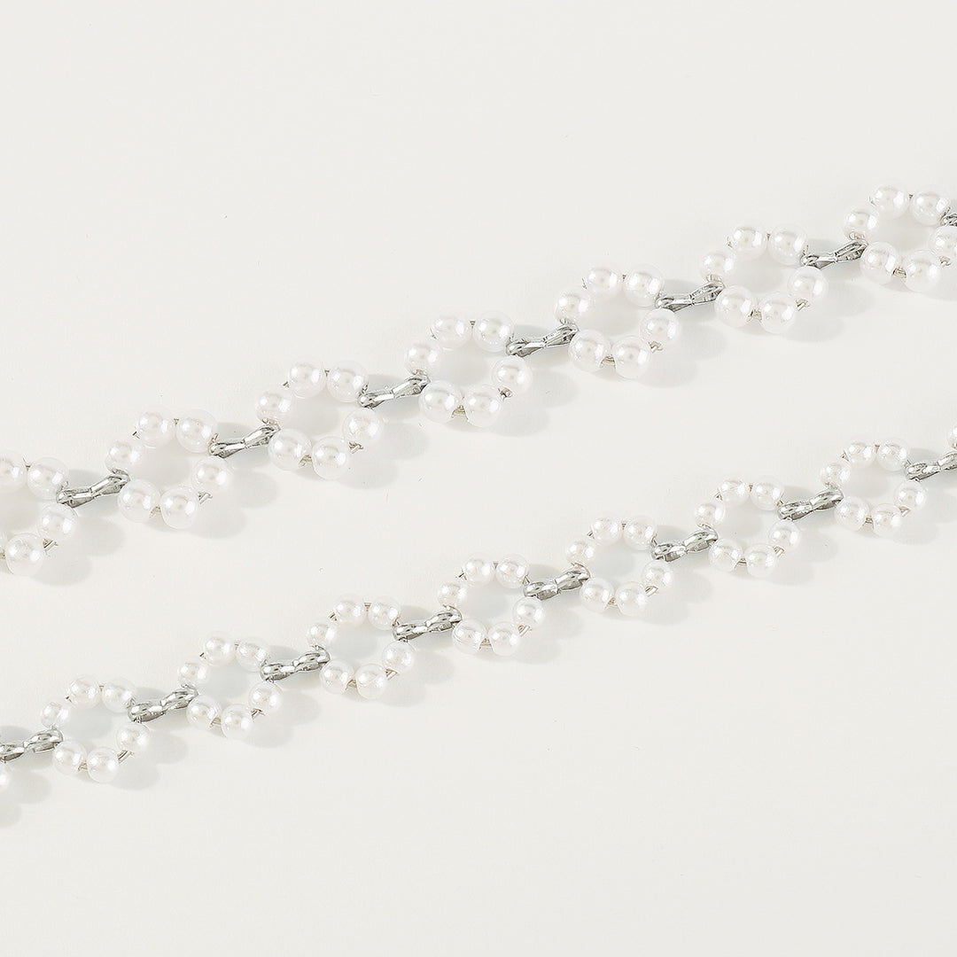 Geplooide top met uitlopende mouwen en maxi-rok set met tailleband – Rosiny 