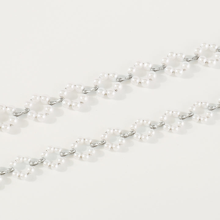 Geplooide top met uitlopende mouwen en maxi-rok set met tailleband – Rosiny 