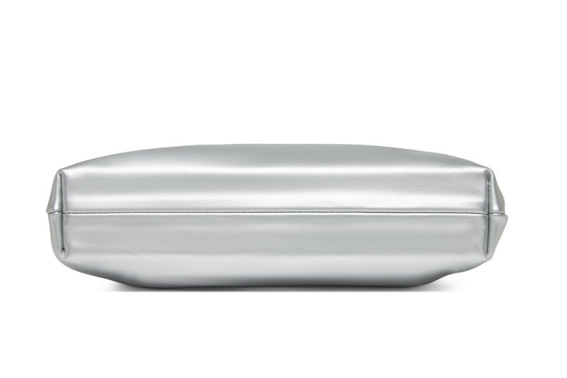 soft pleated leather clutch bag – ADLNIA