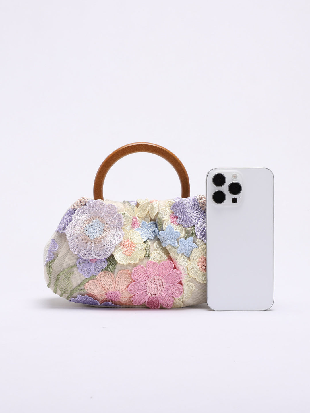 geweven rieten draagtas met dubbele leren handvatten – LÉONIE 