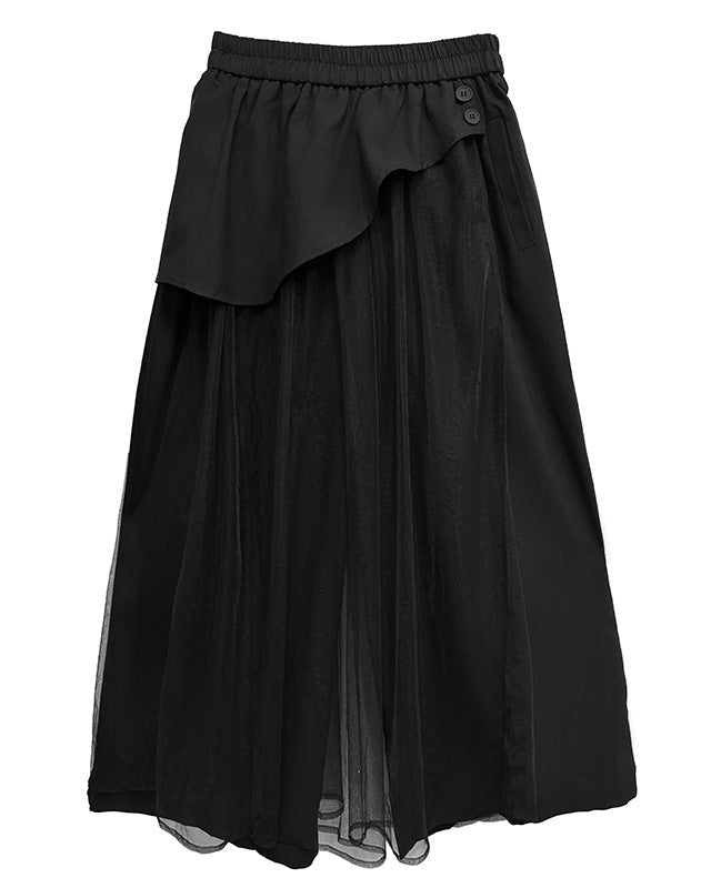 korte mouw midi jurk met 3D bloemenapplicaties - BLOOMIQ 