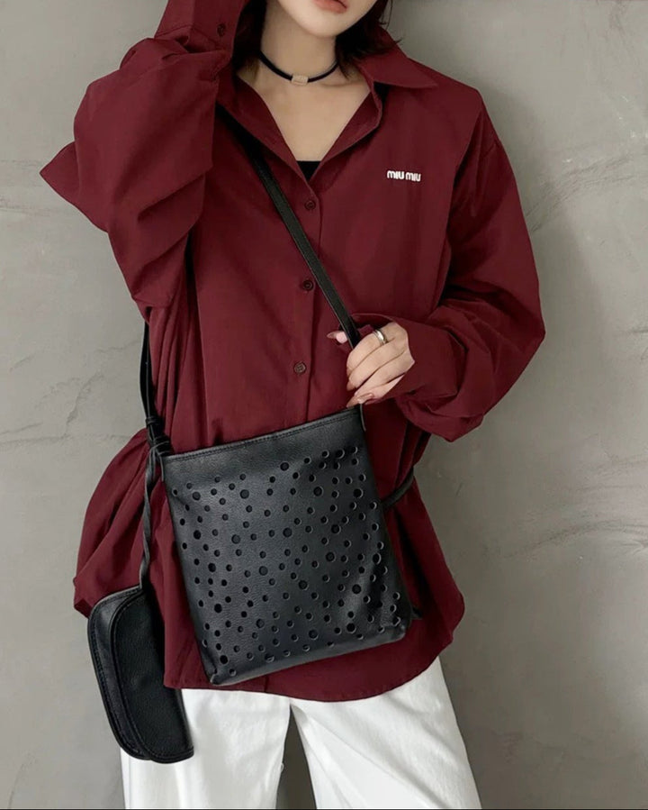 sac cabas en rotin tissé avec doubles poignées en cuir – LÉONIE 