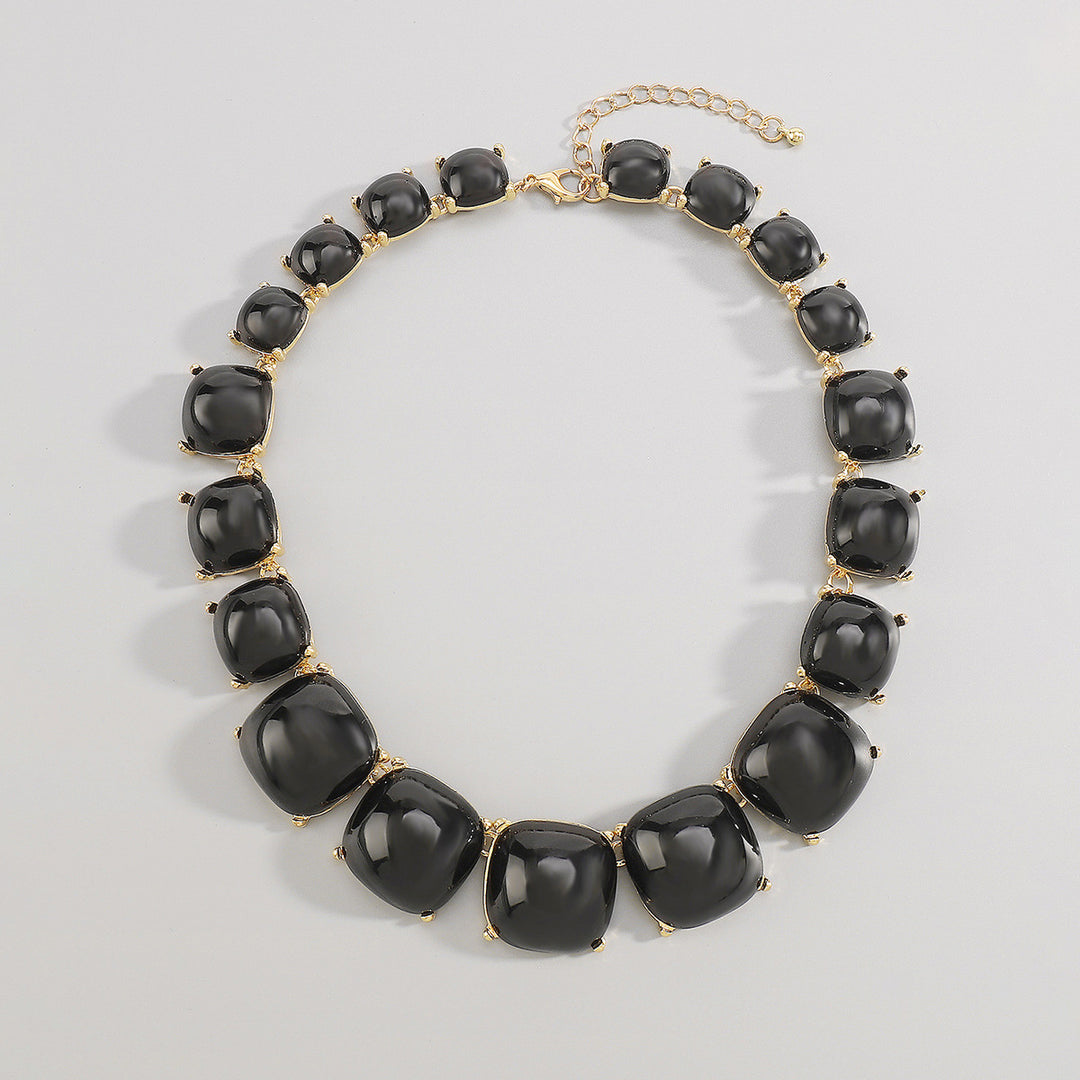 veelkleurige ketting met emaille zee bedels - CORALIA 