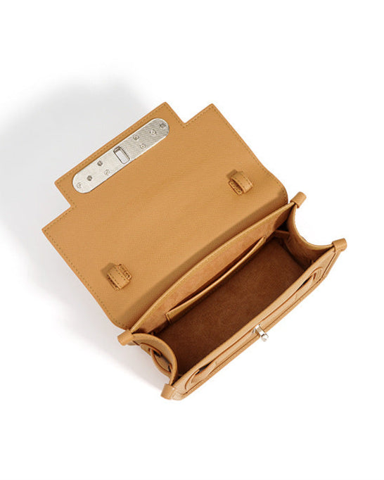 sac cabas en rotin tissé avec doubles poignées en cuir – LÉONIE 