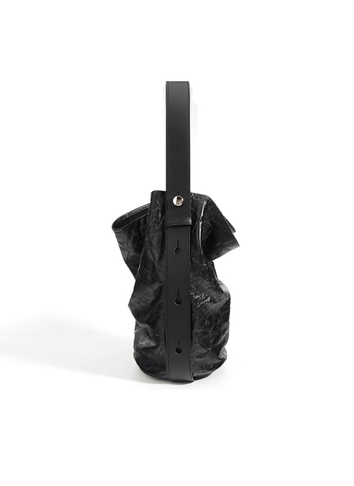 حقيبة كتف جلدية متراخية بتصميم بسيط – أرليتيزي