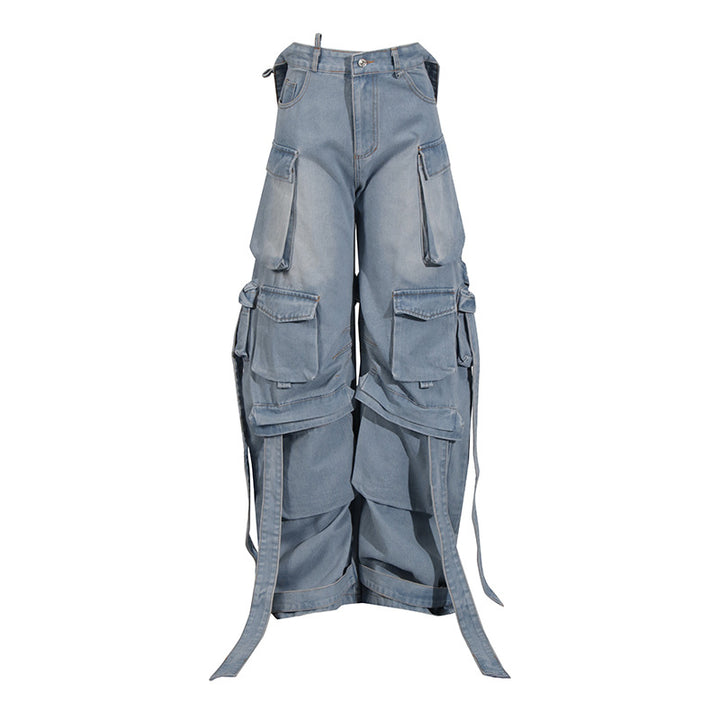 Geplooide top met uitlopende mouwen en maxi-rok set met tailleband – Rosiny 