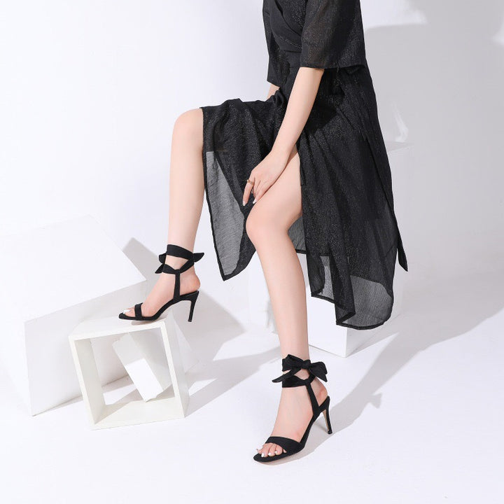 Geplooide top met uitlopende mouwen en maxi-rok set met tailleband – Rosiny 